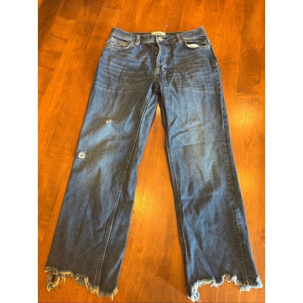 Woman’s free people ankle crop jeans waist size 26